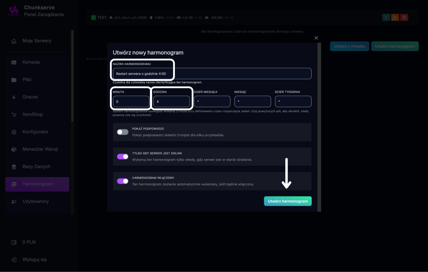 Krok 2 - screenshot 2